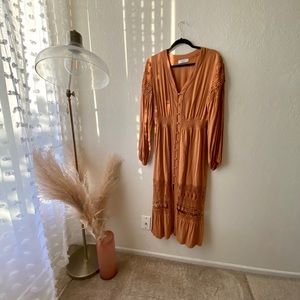 Midi Boho Dress